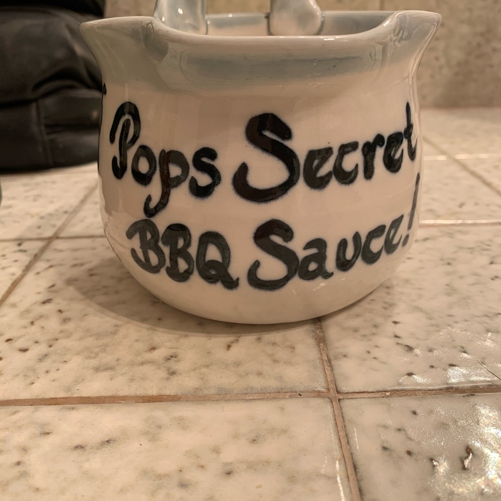 BBQ sauce dish bowl NWOT great Father’s Day gift